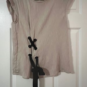 Zara ribbon top size sm